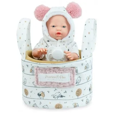 Lalka hiszpa�ska Mini Golosinas w koszyczku 21cm Marina Pau