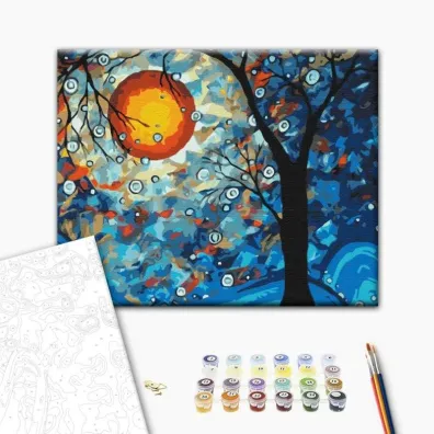 Brushme Malowanie po numerach - Przestrze� Artysty 40x50cm