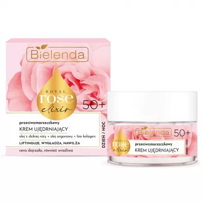 Bielenda Royal Rose Elixir krem do twarzy 50+ 50 ml