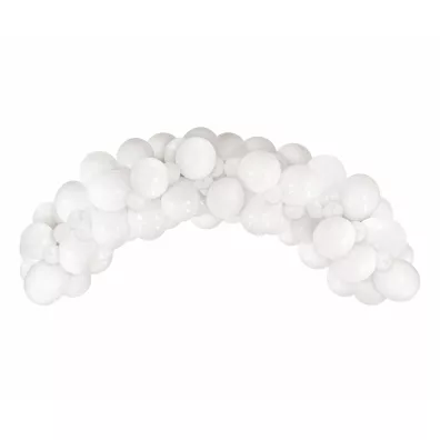Godan Girlanda balonowa B&C bia�a 70 szt.