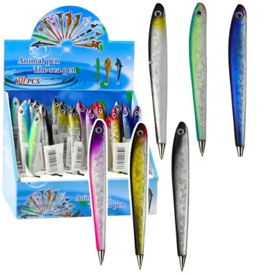 LeanToys D�ugopis Ryba Mieni�cy Si� Niebieski Tusz 12,5cm