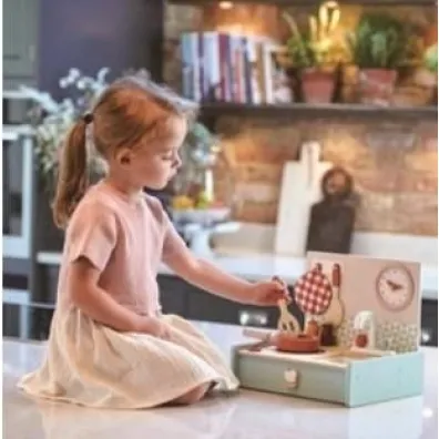 Kuchnia przeno�na drewniana Mini Chef Tender Leaf Toys