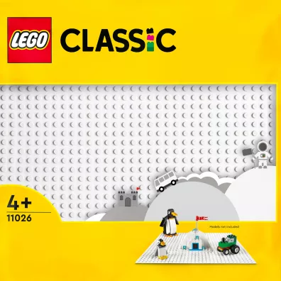 LEGO Classic Biaa pytka konstrukcyjna 11026