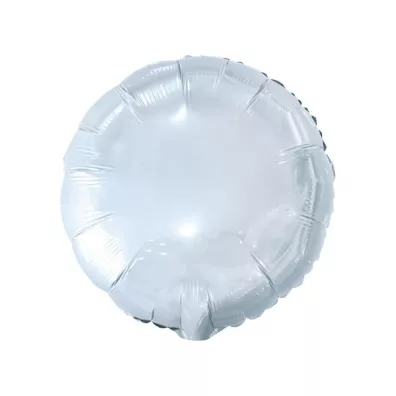 Godan Balon foliowy okr�g�y bia�y 45cm