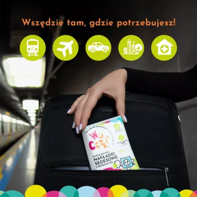 Wucetki Jednorazowe papierowe nak�adki na toalet� z wygodnymi brzegami XXL dla dzieci i doros�ych 3 x 10 szt.