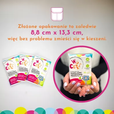 Wucetki Jednorazowe papierowe nak�adki na toalet� z wygodnymi brzegami XXL dla dzieci i doros�ych 3 x 10 szt.