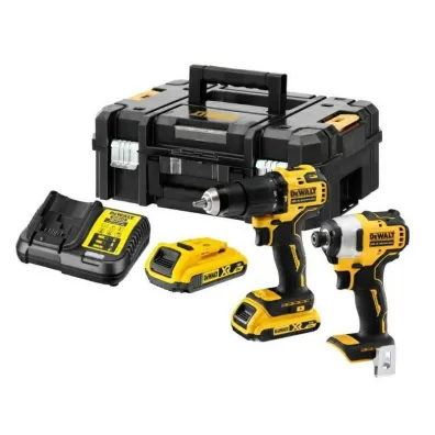 Dewalt Zestaw combo 18v dck2060l2t (dcd778+dcf787) 2x3,0ah tstak ii