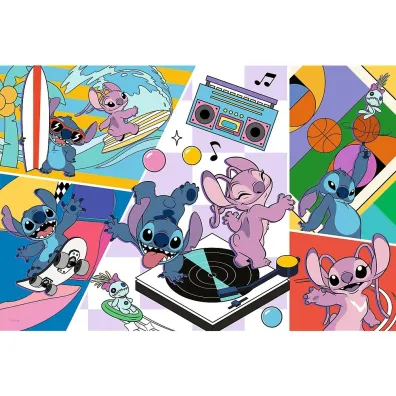 Puzzle 100 el. Wspomnienia Lilo&Stitch Trefl