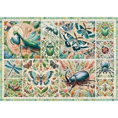 Puzzle 1000 CherryPazzi  Mosaic of the Miniature Wild�31445�