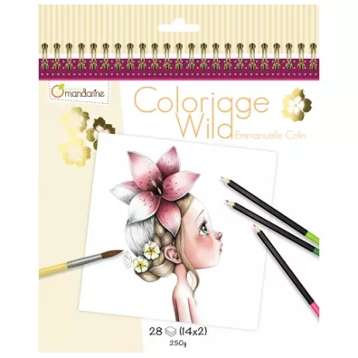 Kolorowanka Emmanuelle Colin Wild 1