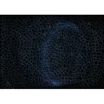 Puzzle 881 el. Krypt Universe Glow Ravensburger