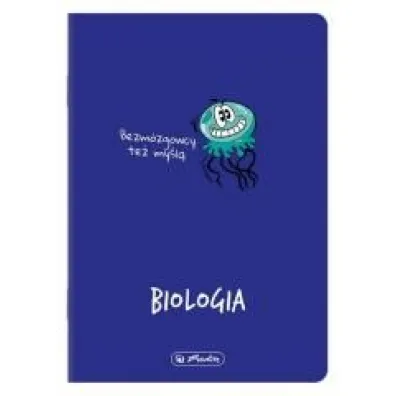 Herlitz Zeszyt A5 Eco PP Biolgia kratka 60 kartek 5 szt.