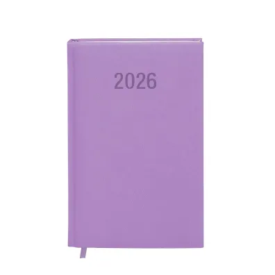 Kalendarz 2026 Colorfix A6 TDW liliowy Antra