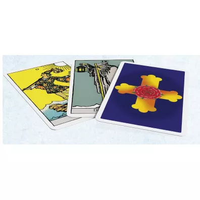 Tarot de A.E. Waite, Pocket karty do wrenia, niebieskie, edycja portugalska