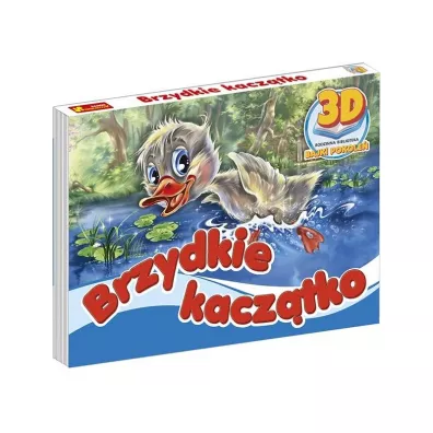 Ksia�eczka 3D Bajki Pokole�: Brzydkie kacz�tko