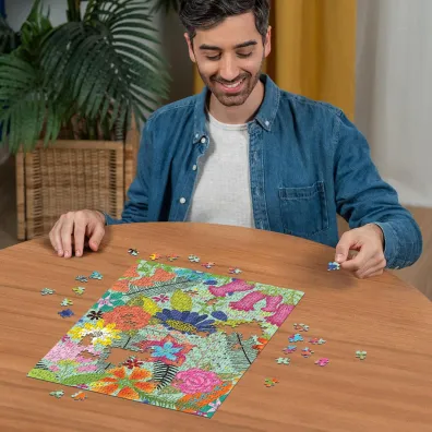 Puzzle 500 el. Kwiaty Ravensburger