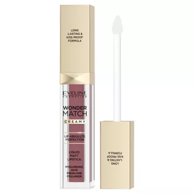 Eveline Cosmetics Wonder Match matowa pomadka w p�ynie 02 6.8 ml