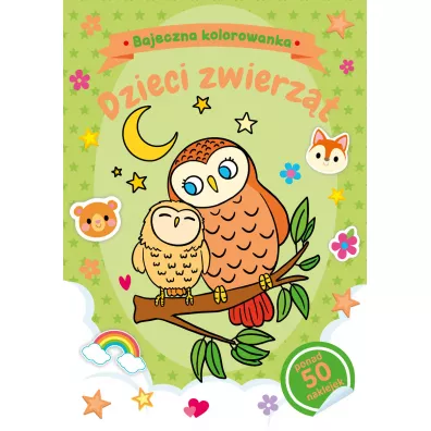 Bajeczna kolorowanka. Dzieci zwierz�t