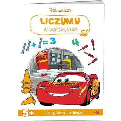 Disney uczy. Auta. Liczymy w warsztacie