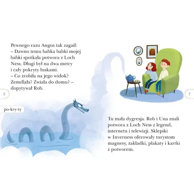 Na tropie potwora z Loch Ness. Czytam sobie. Poziom 2