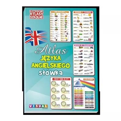 Ilustrowane atlasy szkolne. Atlas j�zyka angielskiego: s��wka