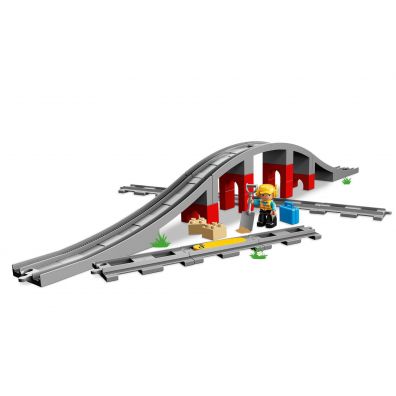 LEGO DUPLO Tory kolejowe i wiadukt 10872