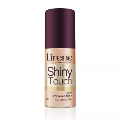 Lirene Shiny Touch fluid roz�wietlaj�cy do twarzy 104 Naturalny 30 ml