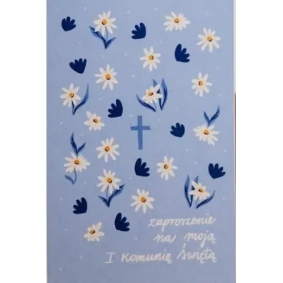 Zaproszenie Komunia (5 szt)