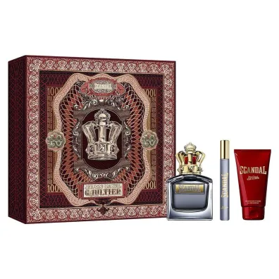 Jean Paul Gaultier Zestaw Scandal Pour Homme Woda toaletowa + Woda toaletowa mini + �el pod prysznic 100 ml + 10 ml + 75 ml