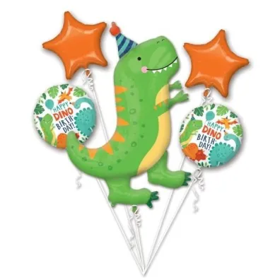 Amscan Balon foliowy bukiet dinozaur