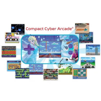 Konsola podr�czna Compact Cyber Arcade&reg;  Frozen - ekran 2,5'' 150 gier w tym 10 z Frozen JL2367FZ Lexibook