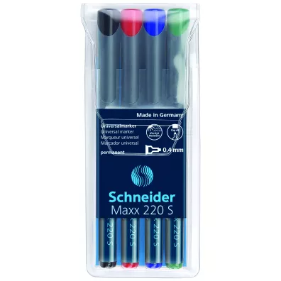 Schneider Foliopis permanentny maxx 220 0,4 mm 4 szt.