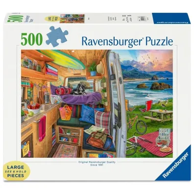 Puzzle 500 el. 2D Wakacyjny klimat Ravensburger