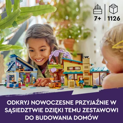LEGO Friends Dom rodzinny Olly'ego i Paisley 42620