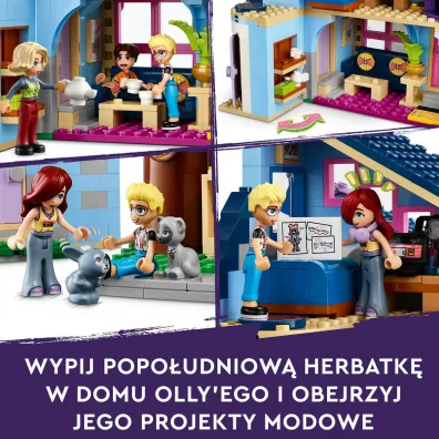 LEGO Friends Dom rodzinny Olly'ego i Paisley 42620