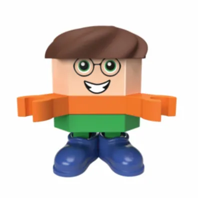 Klocki Connect - Pocket 30 Boy: Mat