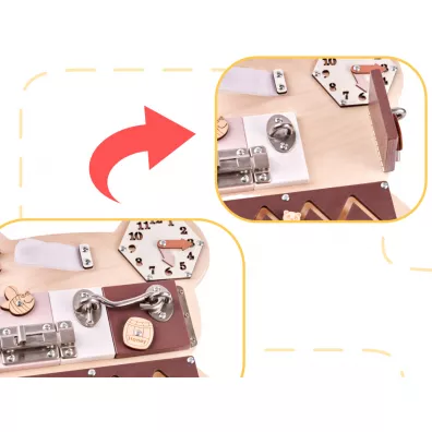 Tablica manipulacyjna sensoryczna LULILO MISIAO