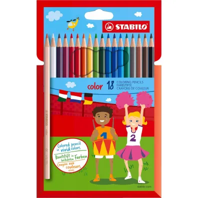Stabilo Kredki drewniane color 18 szt.