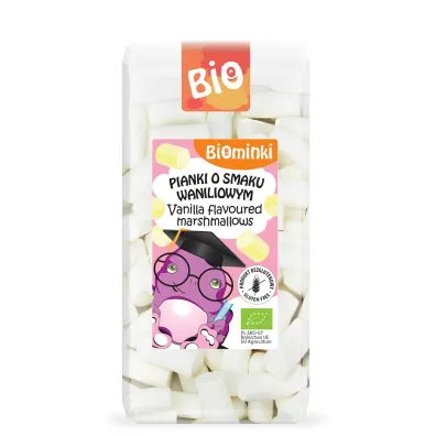 Biominki Pianki o smaku waniliowym bezglutenowe 100 g Bio