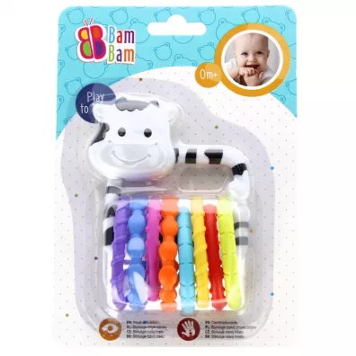 Grzechotka krwka z krkami BAM BAM