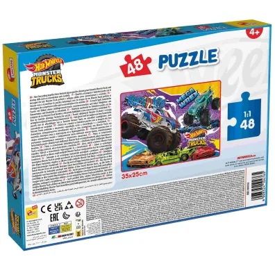 Puzzle 48 el. Hot Wheels Lisciani