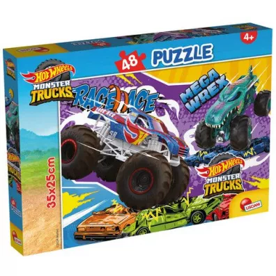 Puzzle 48 Hot Wheels Lisciani