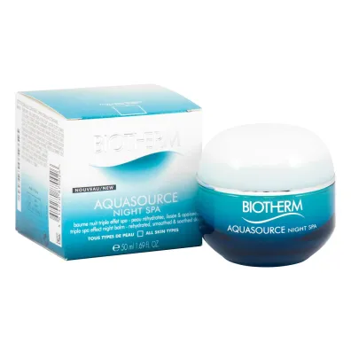 Biotherm Aquasource Night SPA krem na noc do ka�dego rodzaju cery 50 ml