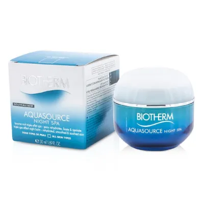 Biotherm Aquasource Night SPA krem na noc do ka�dego rodzaju cery 50 ml