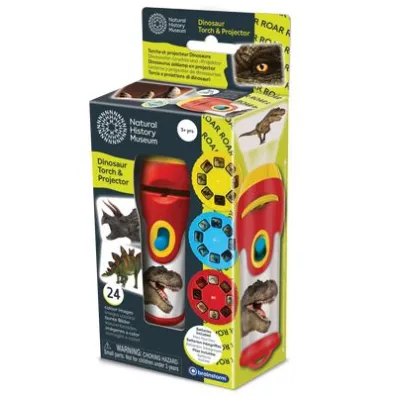 Latarka i projektor - Dinozaury Brainstorm Toys