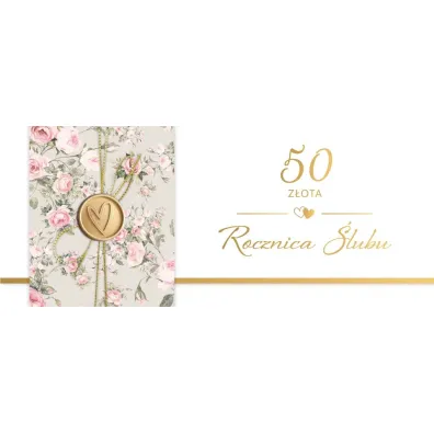 Armin Style Karnet Rocznica �lubu 50