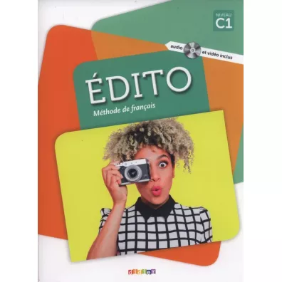 Edito C1 2ed podr�cznik + p�yta DVD (wyd. 2018) - Cecile Pinson