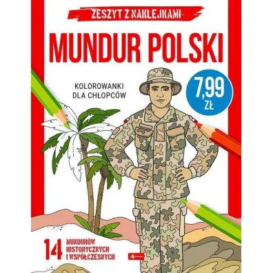 Mundur polski. Kolorowanki dla ch�opc�w