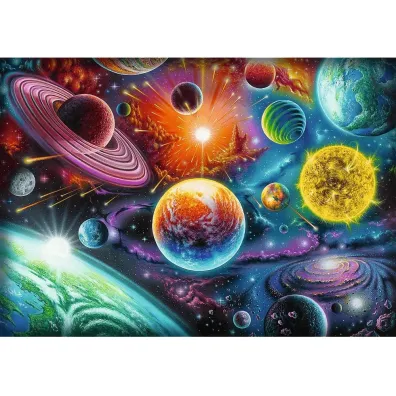 Puzzle 1000 el. DreamScapes: Kosmiczna przygoda Trefl
