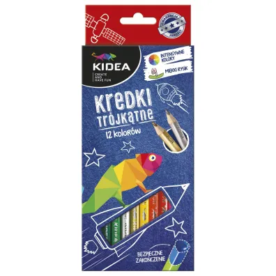 Derform Kredki tr�jk�tne 12 szt.